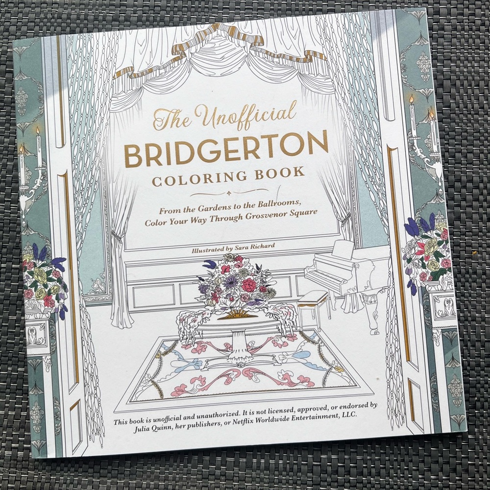 Bridgerton Coloring Book for Grown Ups